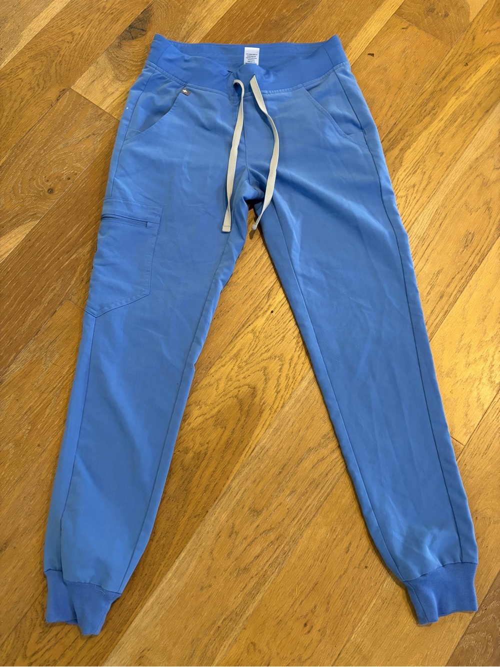 Figs Blue Drawstring Jogger Pants